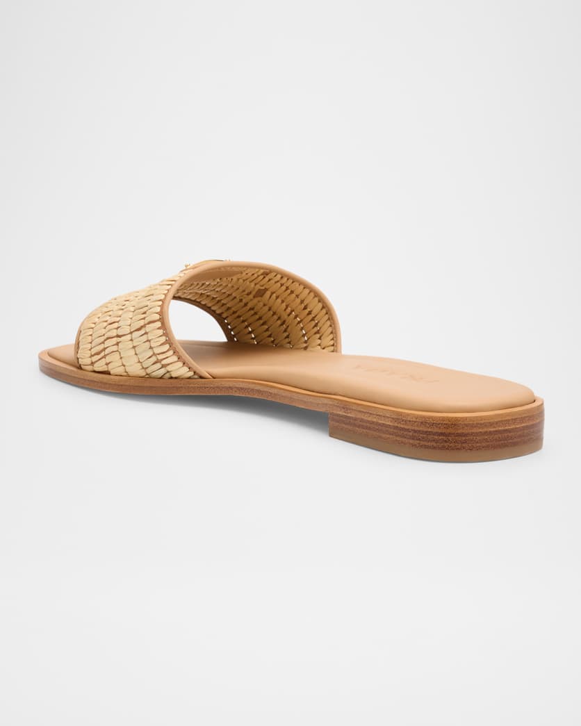 Stuoia Raffia Easy Slide Sandals 3