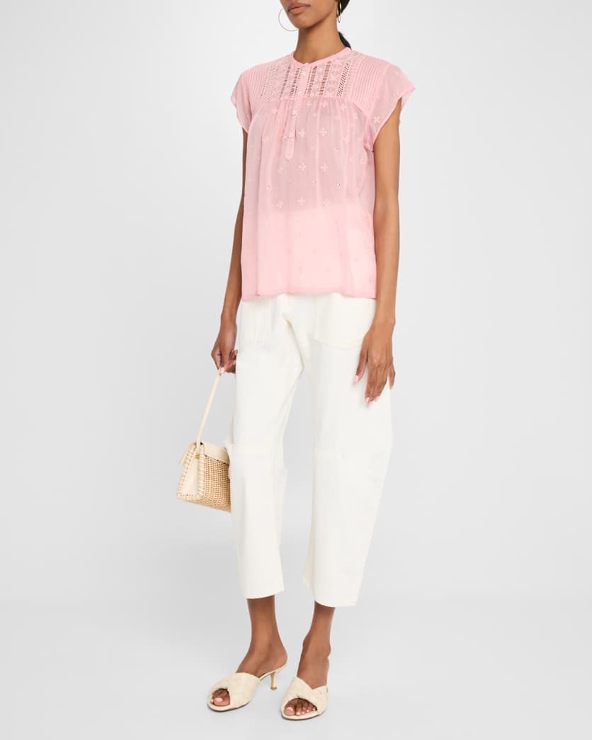 Tunara Embroidered Georgette Blouse