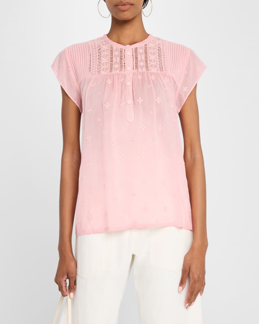 Tunara Embroidered Georgette Blouse