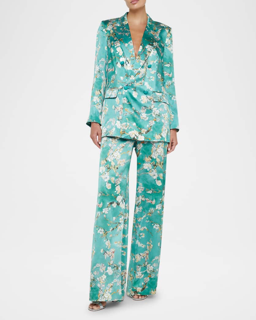 Cherry Blossom Taryn Double-Breasted Blazer
