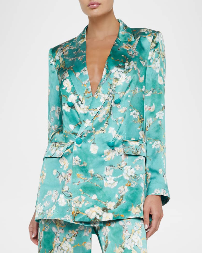 Cherry Blossom Taryn Double-Breasted Blazer