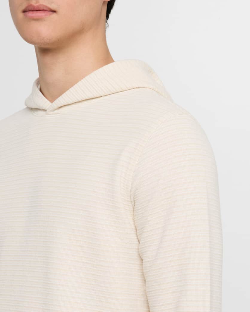Men's Double-Face Textured Hoodie