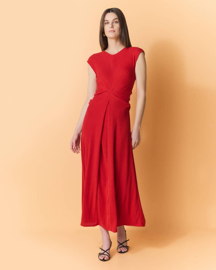 Miranda Twisted Rib Dress