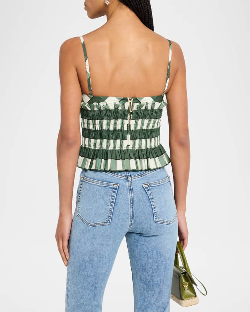 Celeste Shirred Top