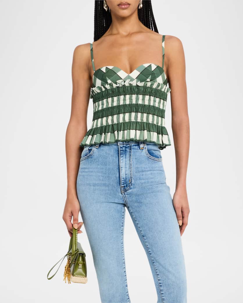 Celeste Shirred Top