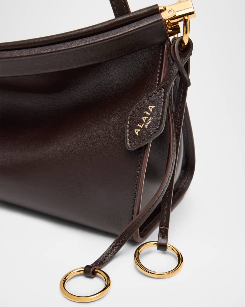 Le Click Medium Shoulder Bag in Glossy Leather