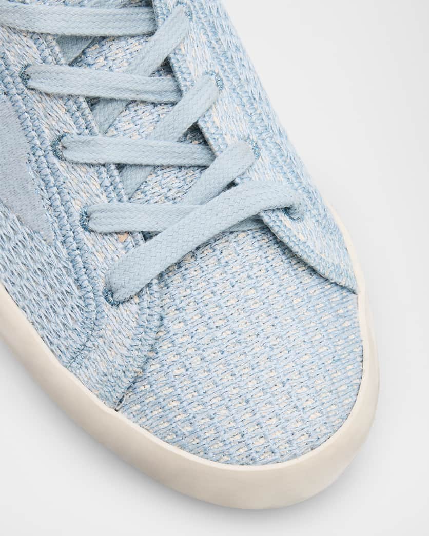 Sabot Embroidered Cotton Slide Sneakers