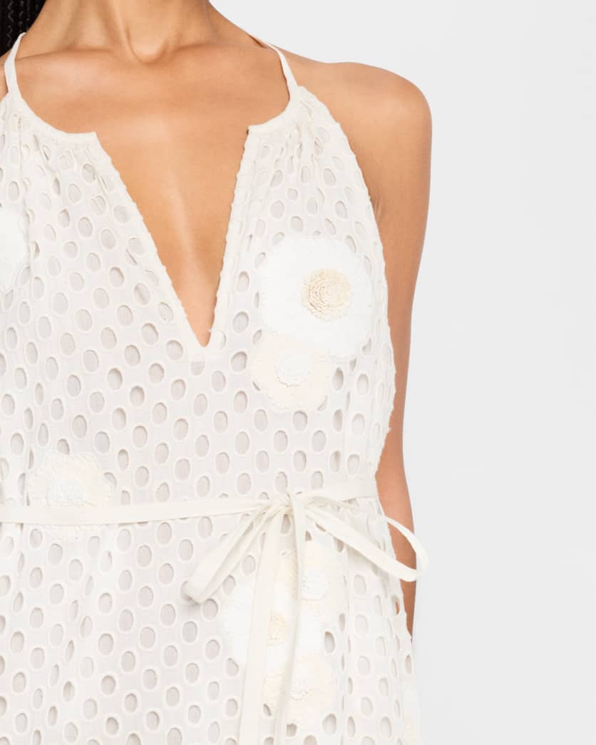 Adley Eyelet-Embroidered Cotton Maxi Dress