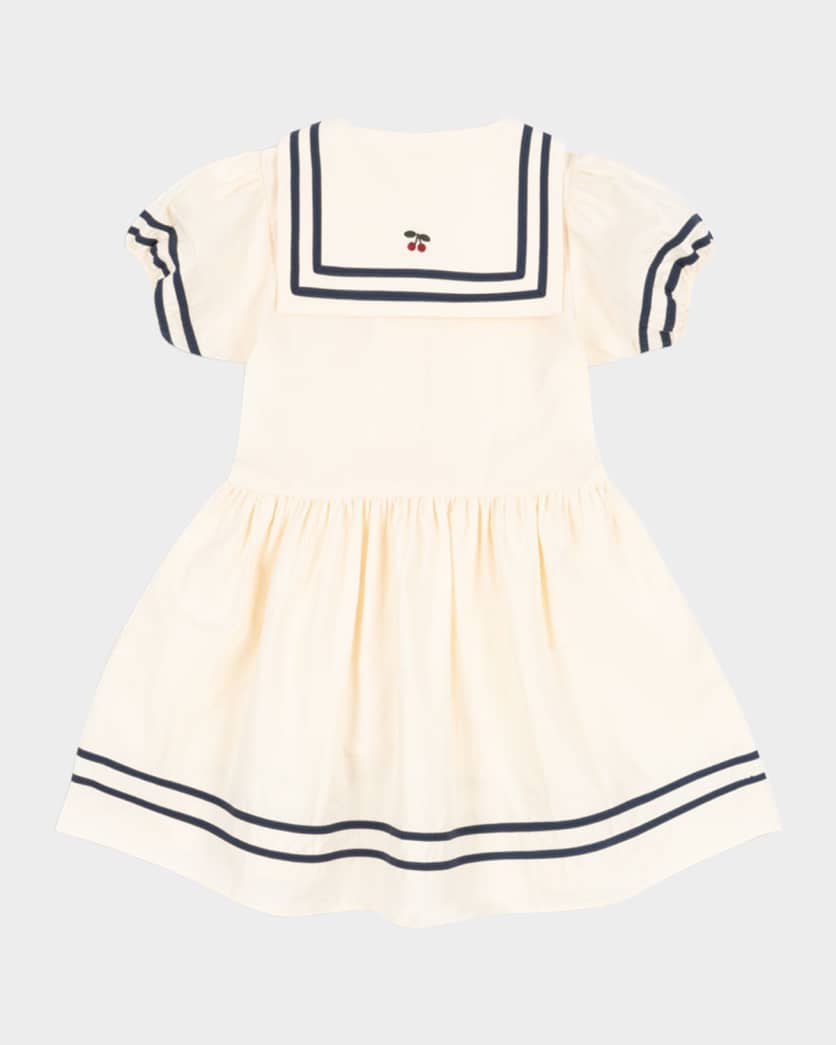Girl's Allie Sailor Cotton Dress, Size 18M-6
