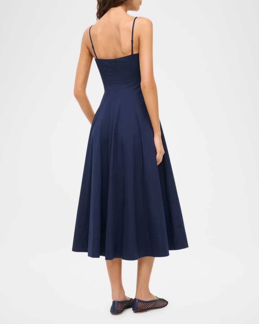 Wylie Paneled Midi Dress