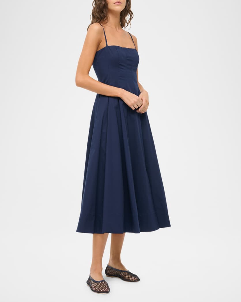 Wylie Paneled Midi Dress