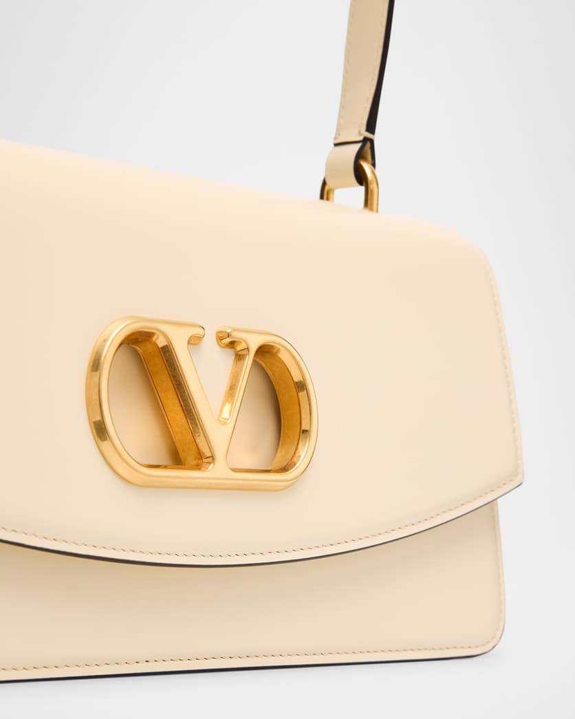Vain VLOGO Leather Top-Handle Bag 4
