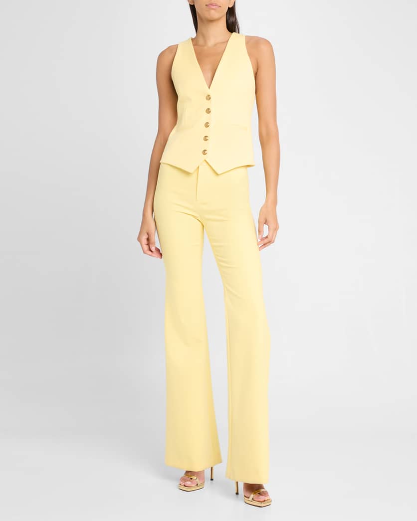 Andrew Mid-Rise Bootcut Slim Pants 1