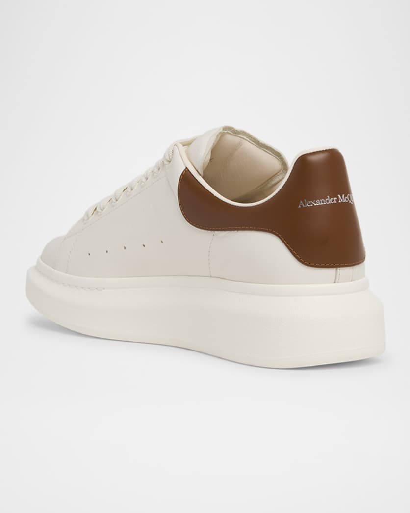 Men's Oversized Leather Low-Top Sneakers