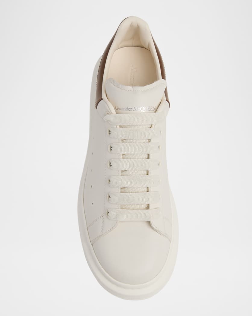 Men's Oversized Leather Low-Top Sneakers