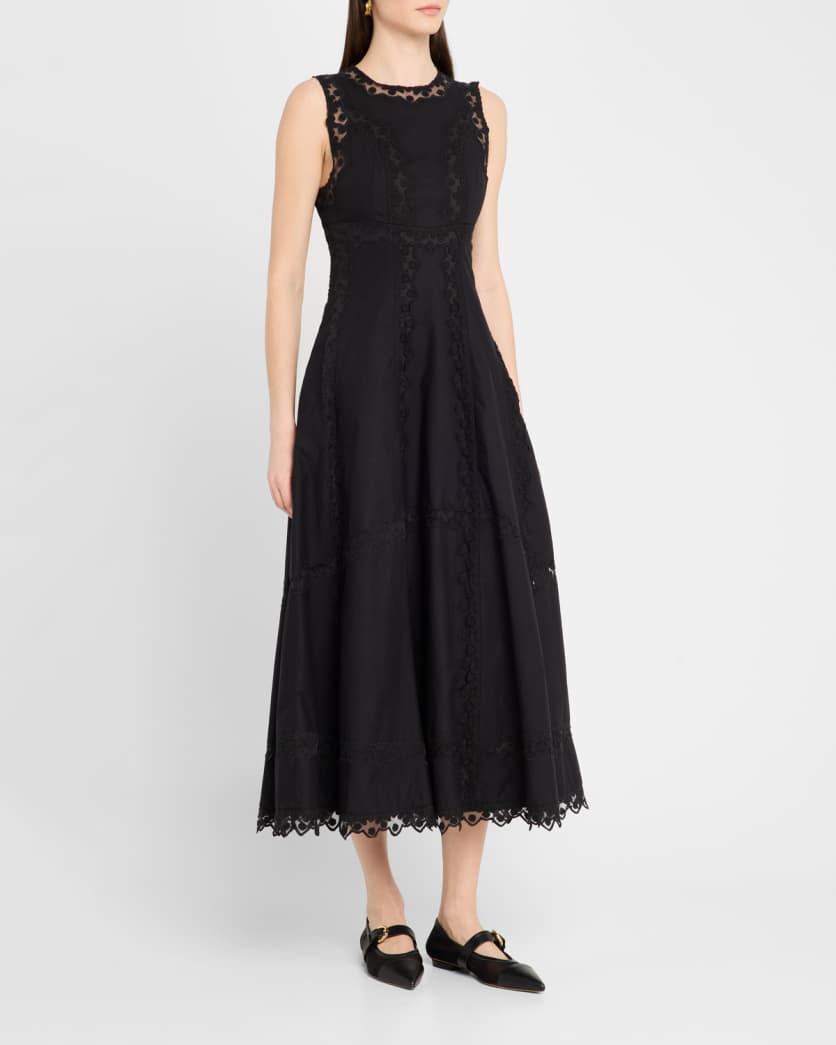 Anela Sleeveless Midi Dress