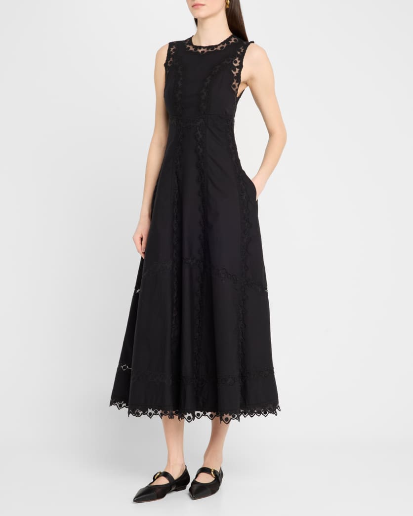 Anela Sleeveless Midi Dress