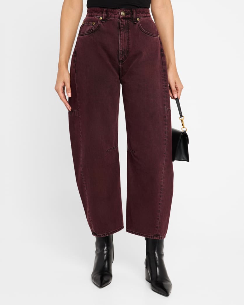 Charlie High-Rise Barrel Jeans