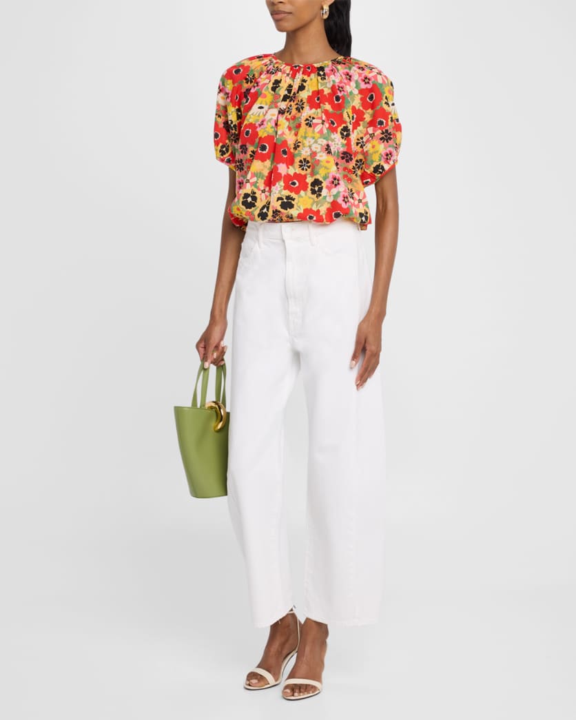 The Full-Pipe Ankle Jeans