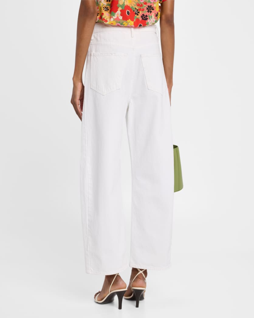 The Full-Pipe Ankle Jeans