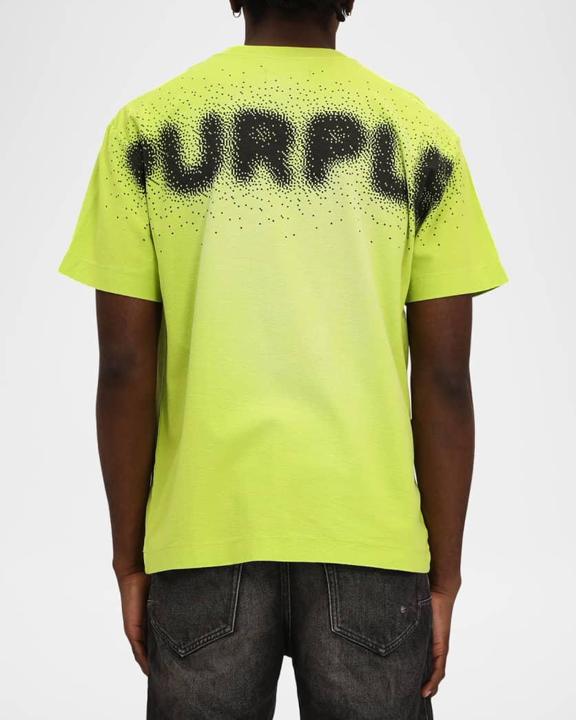 Men's Textured Logo Cotton Jersey Tee