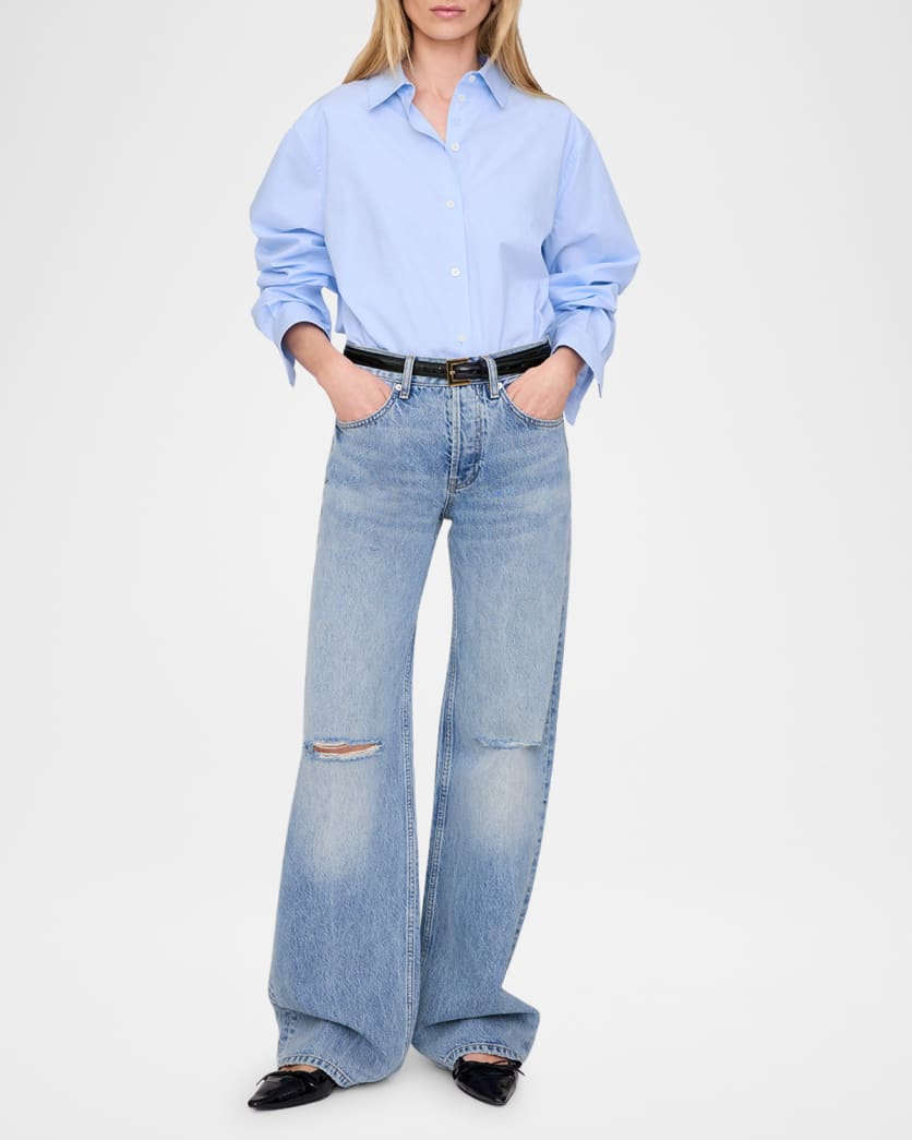 Essie Classic Button-Front Shirt