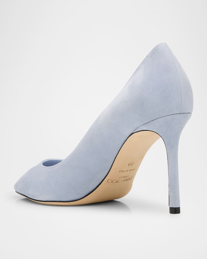 Romy 85 Suede Pumps