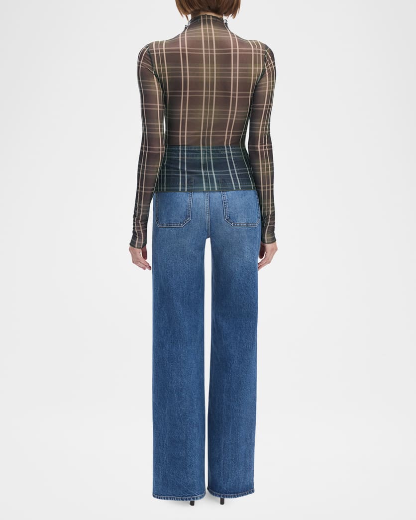 The Sheer Fantasy Turtleneck Top