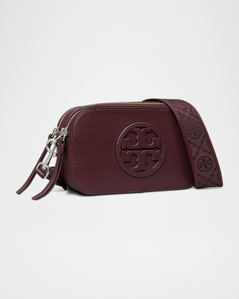 Miller Mini Zip Leather Crossbody Bag
