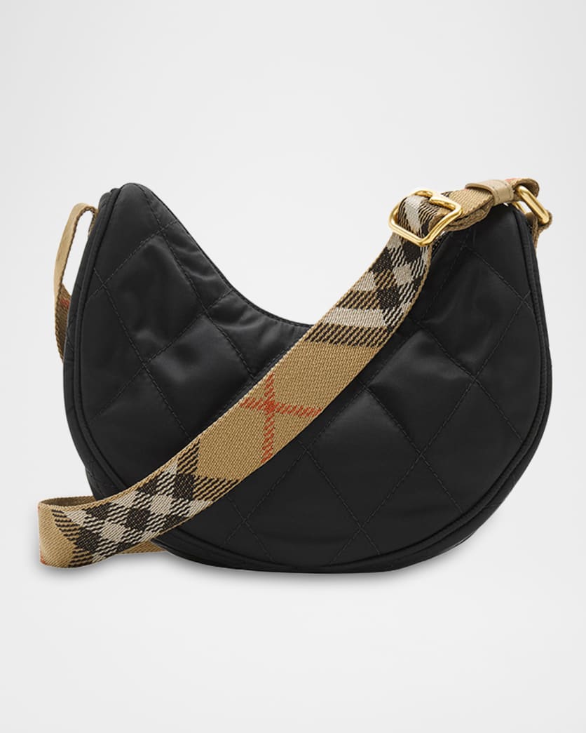 Horseshoe Quilted Crossbody Bag 