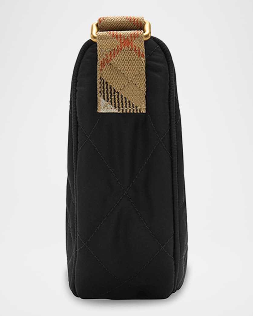 Horseshoe Quilted Crossbody Bag 