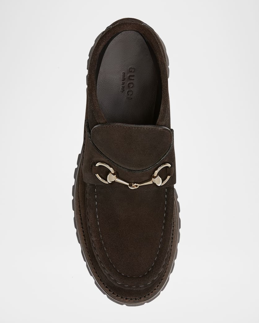 Sylke Suede Horsebit Booties