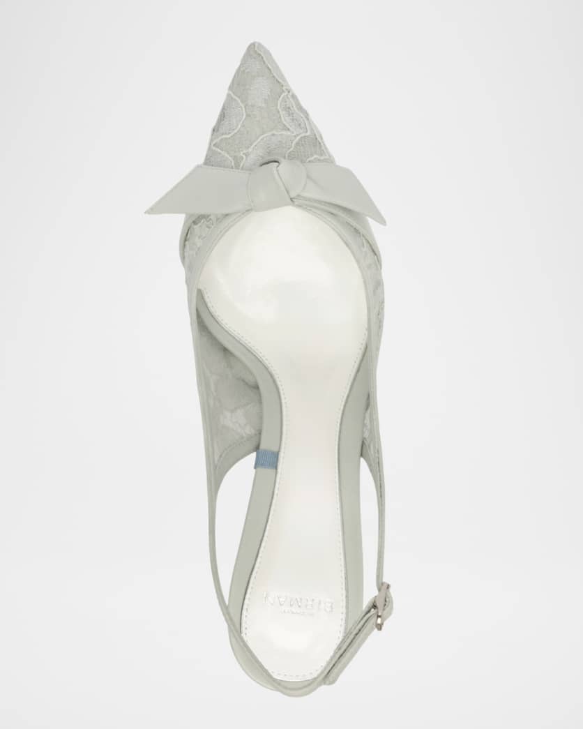 Classic Clarita Lace Slingback Pumps