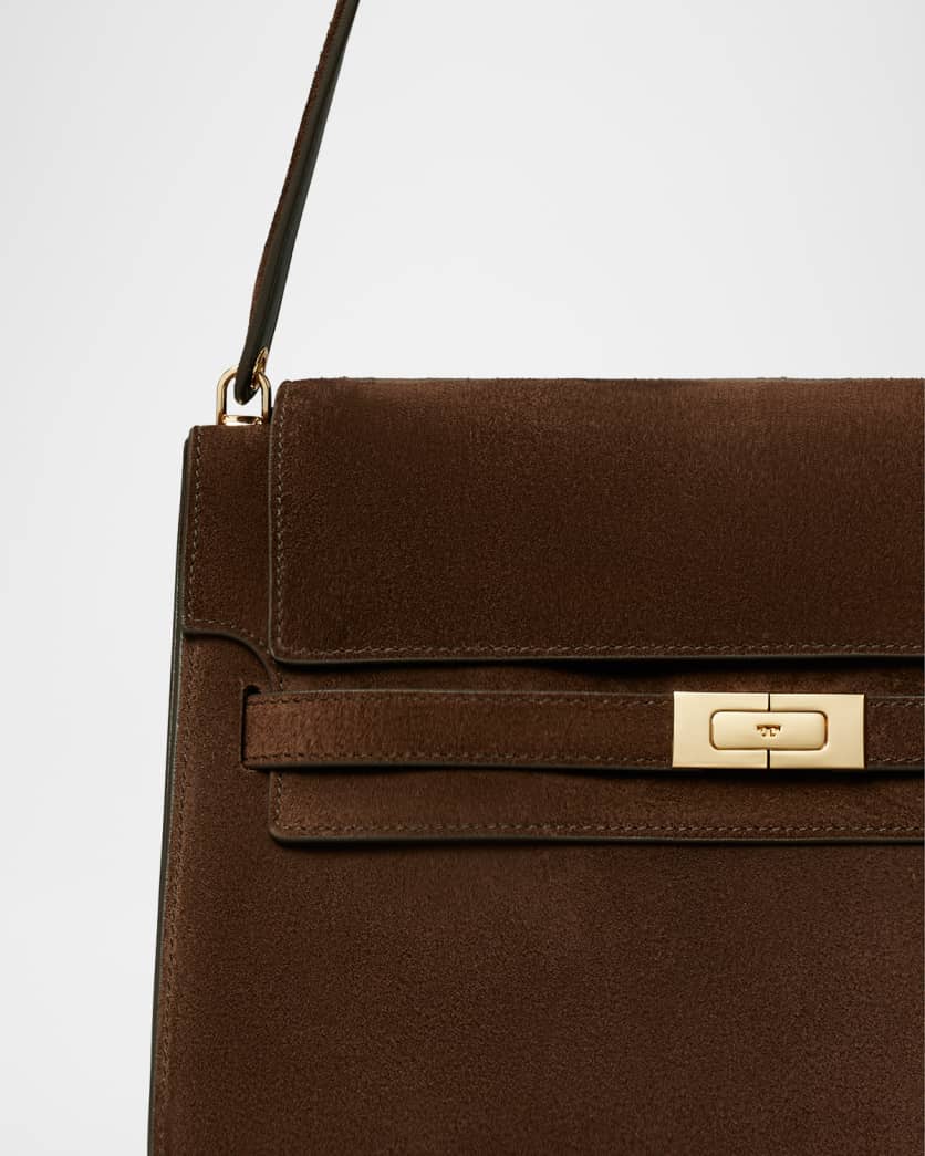 Large Suede Shoulder Bag