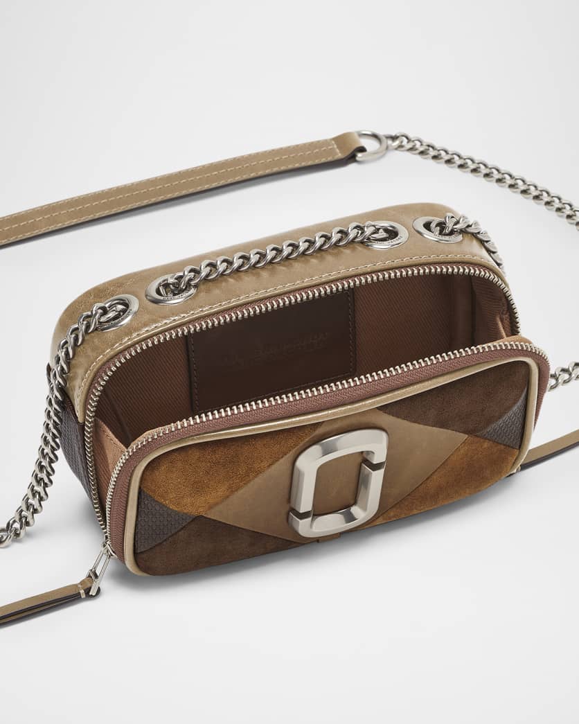 The Snapshot Patchwork Leather Crossbody Bag