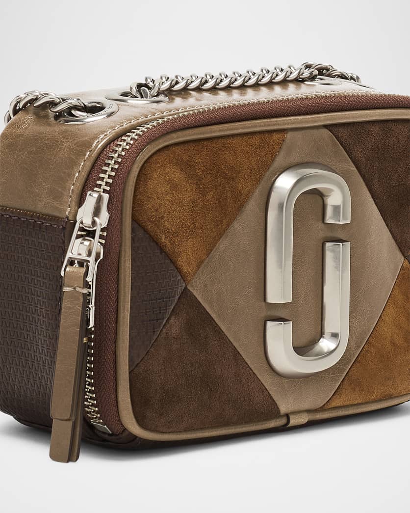 The Snapshot Patchwork Leather Crossbody Bag