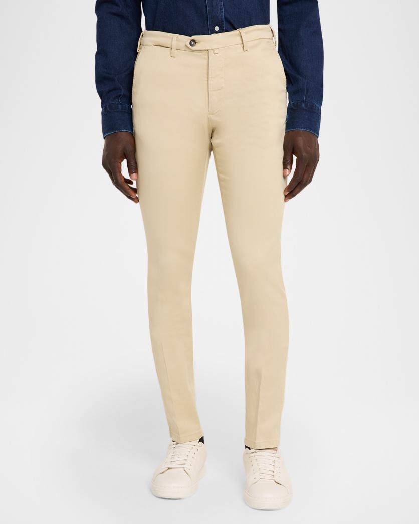 Sartorio Men's Slim Stretch Flat-Front Trousers | Neiman Marcus