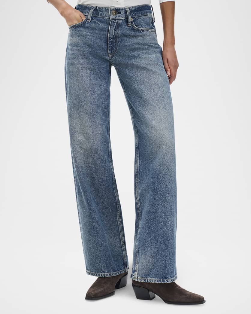 Saige Low-Rise Relaxed Jeans