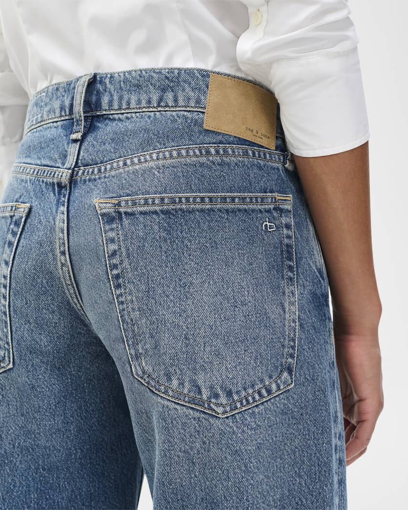 Saige Low-Rise Relaxed Jeans