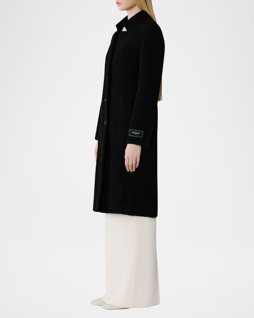 Diane Bouclé Wool Coat