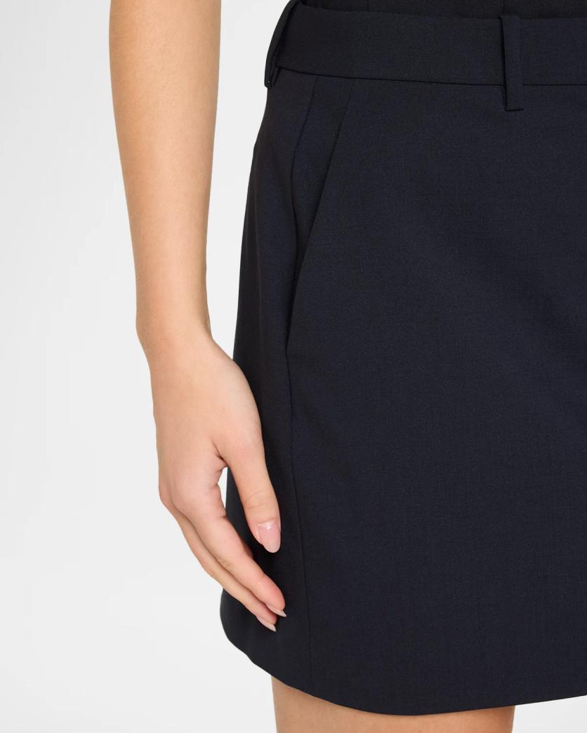 Theory Mini Trouser Skirt | Neiman Marcus