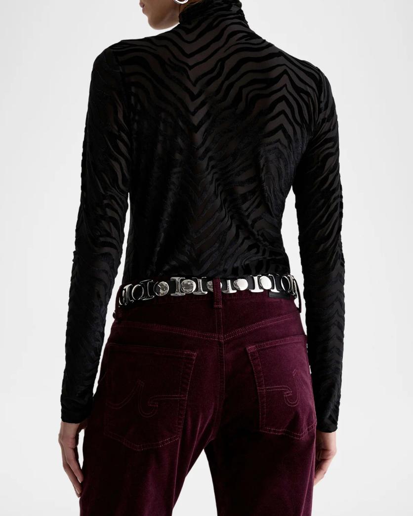 AG Jeans Chels Wild Lines Top | Neiman Marcus