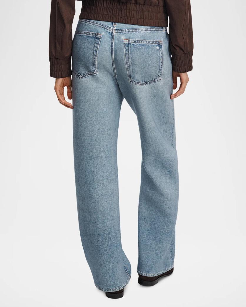 rag & bone rb Miramar Mallow Scuba Wide-Leg Elasticized Pants | Neiman ...