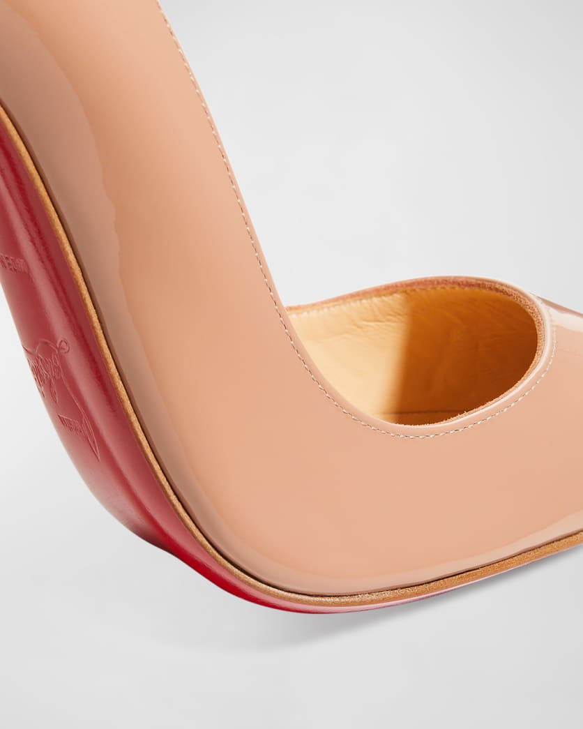 So Kate Patent Pointed-Toe Red Sole Pump