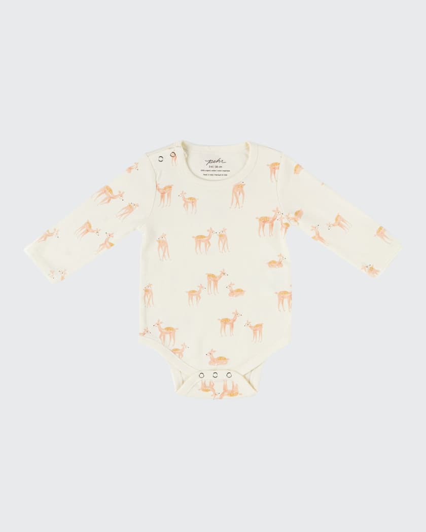 Pehr Designs Kid S Follow Me Bodysuit Size 0 12m Neiman Marcus