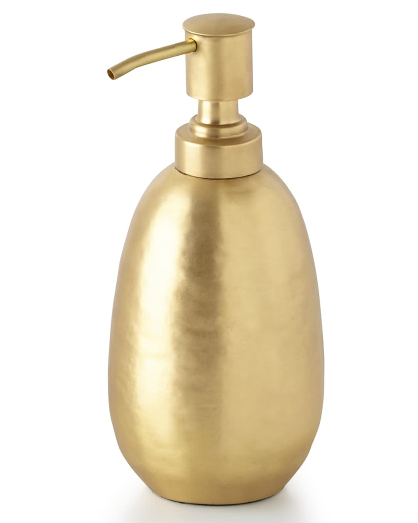 Kassatex Nile Gold Lotion Dispenser | Neiman Marcus