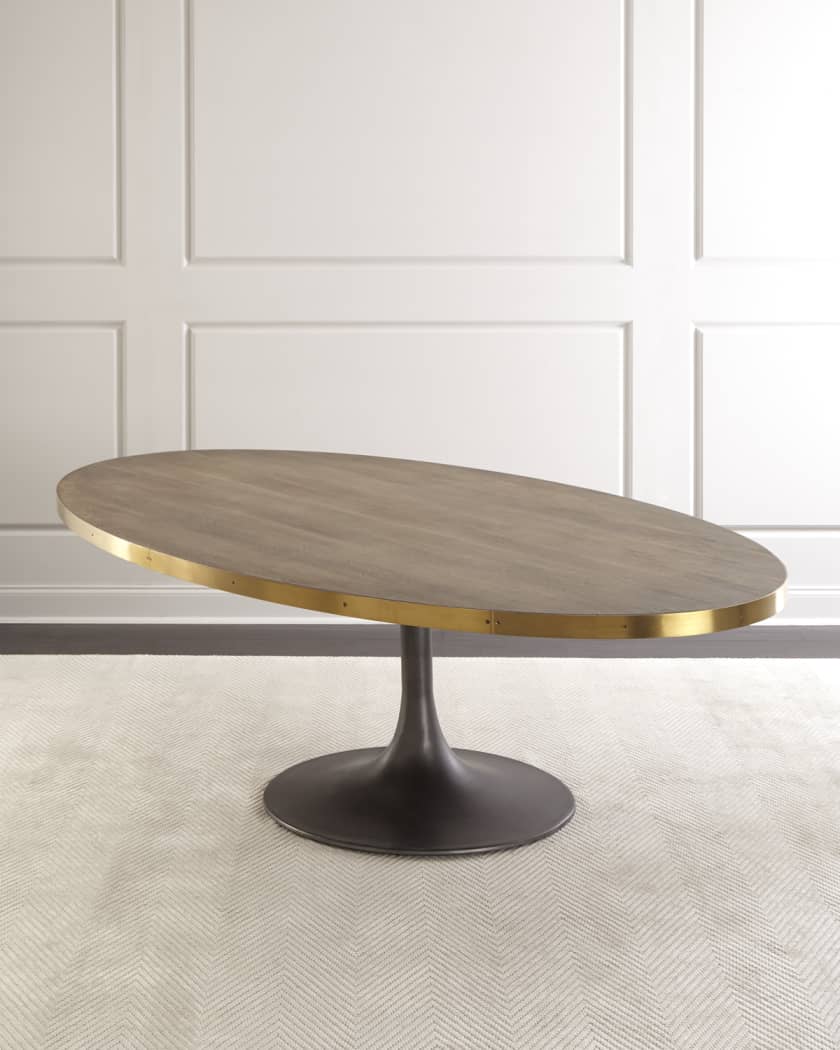 Four hands shop oval dining table