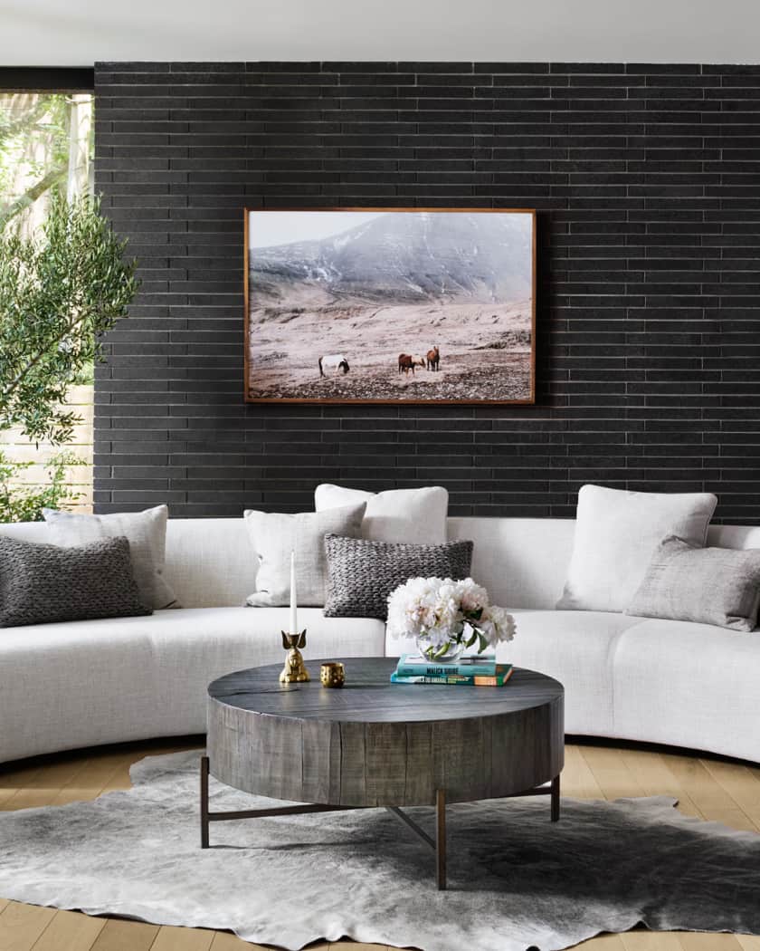 2 piece sales curved sectional
