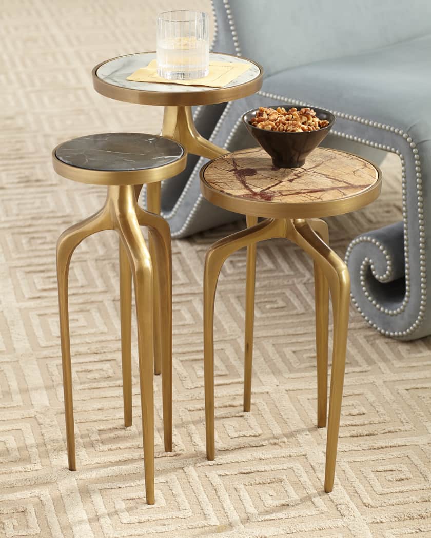 Regina 3 piece top coffee table set