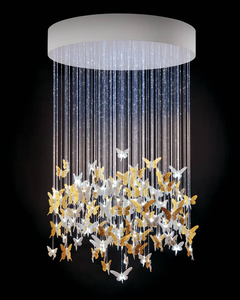 Golden Niagara Chandelier